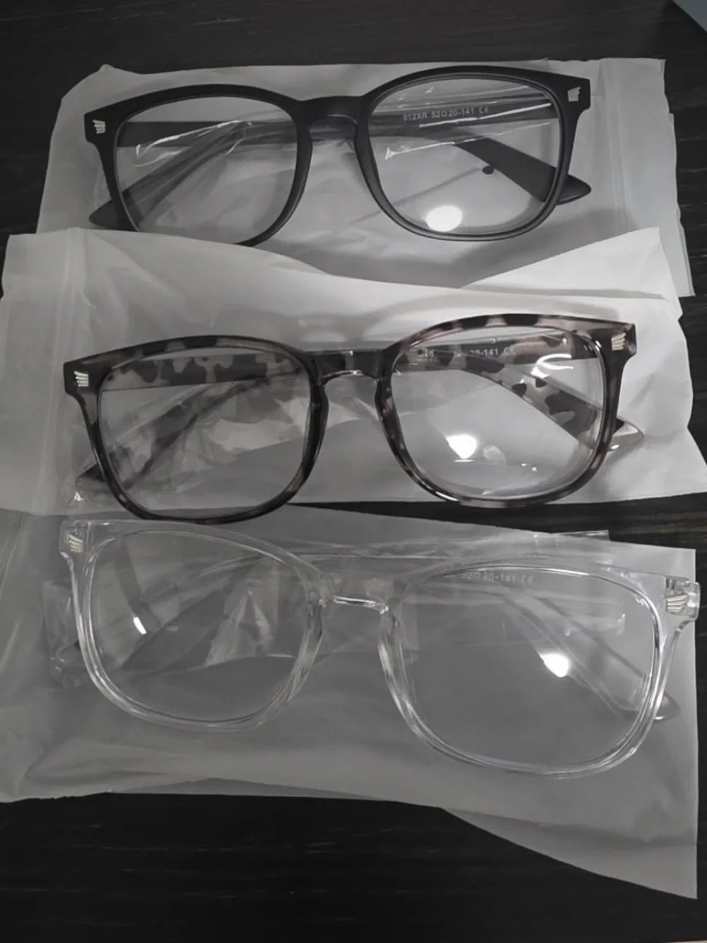 3-pack Gaoye blue light blocking glasses for women